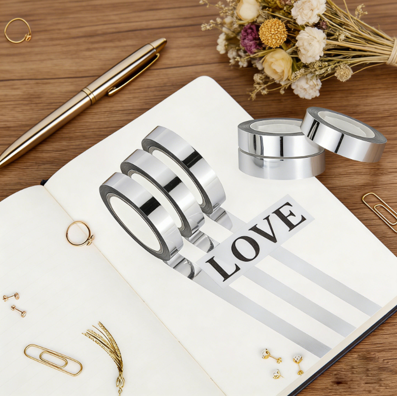 Silvery Metallic Mirror Tape,A - Art Craft Mirror recensie en prijs