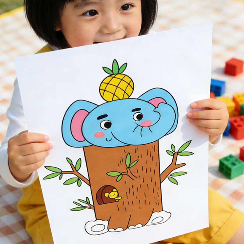 Magic Folding Pictures Animal  - Art Craft Books recensie en prijs