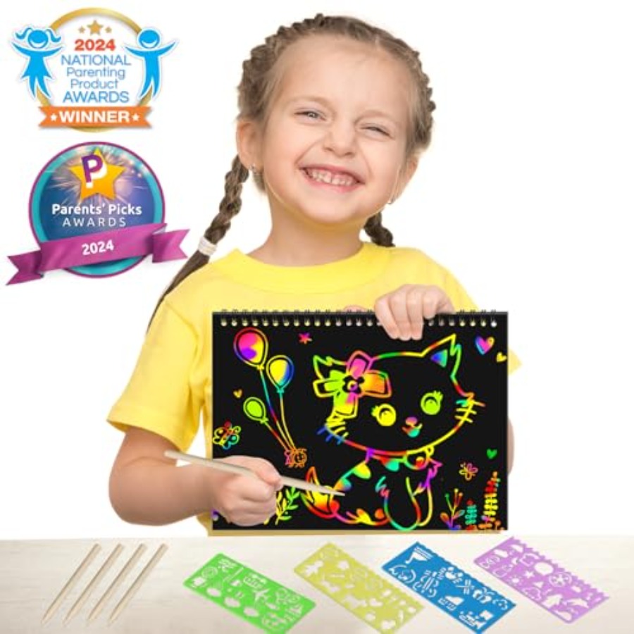 Scratch Paper Art Craft: 2 Pac - Art Craft Game recensie en prijs