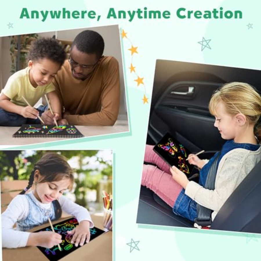 Scratch Paper Art Craft: 2 Pac - Art Craft Game recensie en prijs