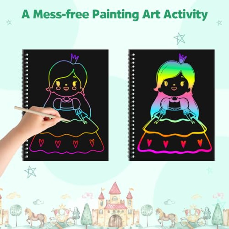 Scratch Paper Art Craft: 2 Pac - Art Craft Game recensie en prijs