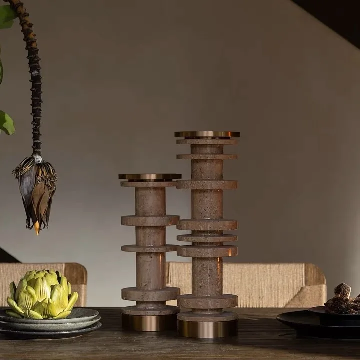 Resin Metal Decorative Candle  - Art Craft Restaurant recensie en prijs