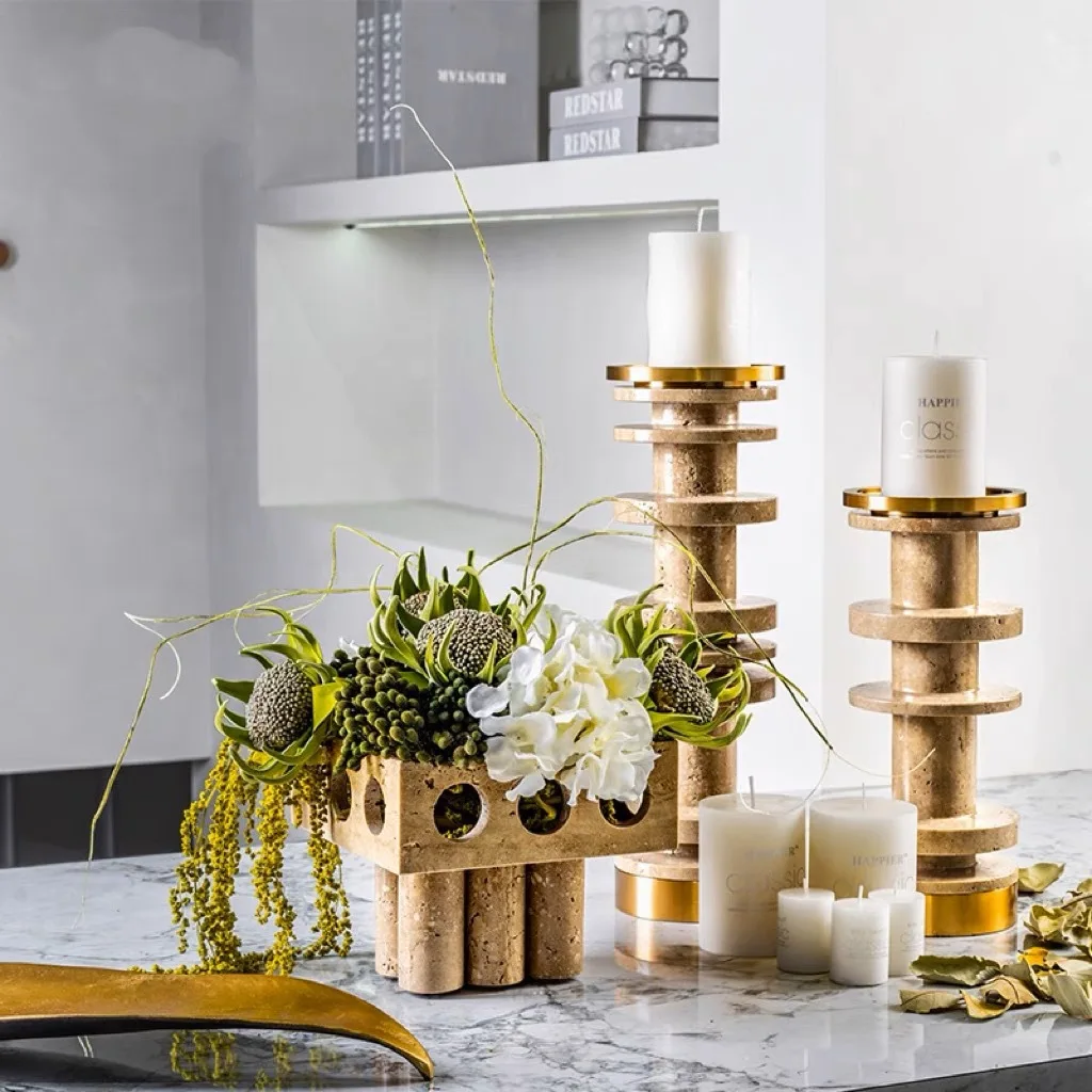 Resin Metal Decorative Candle  - Art Craft Restaurant recensie en prijs