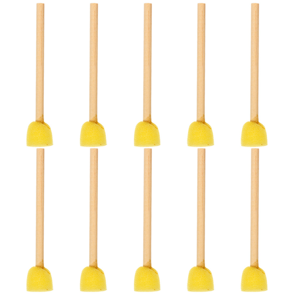 10Pcs Round Sponge Brushes Foa - Art And Craft With Paint recensie en prijs