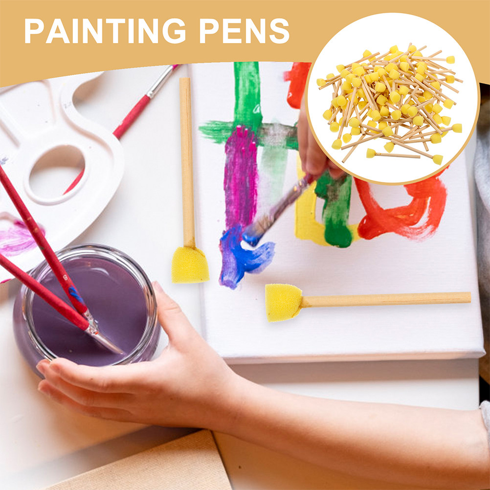 10Pcs Round Sponge Brushes Foa - Art And Craft With Paint recensie en prijs
