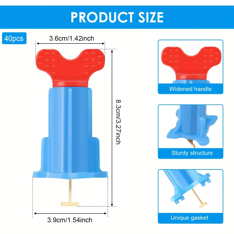 40Pcs New Design Tile Leveling - Mosaic Tile Supply recensie en prijs
