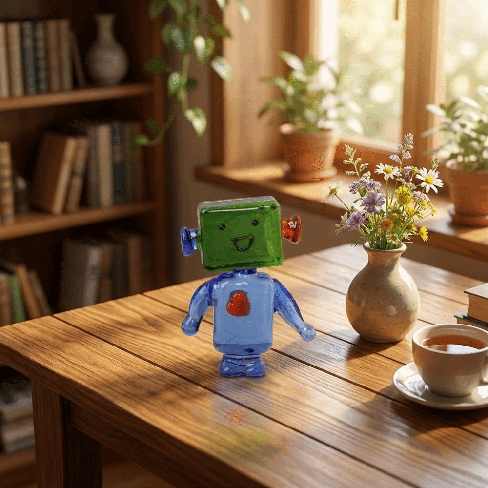 Mini Bonsai Decor Colorful Fac - Art Craft Robot recensie en prijs