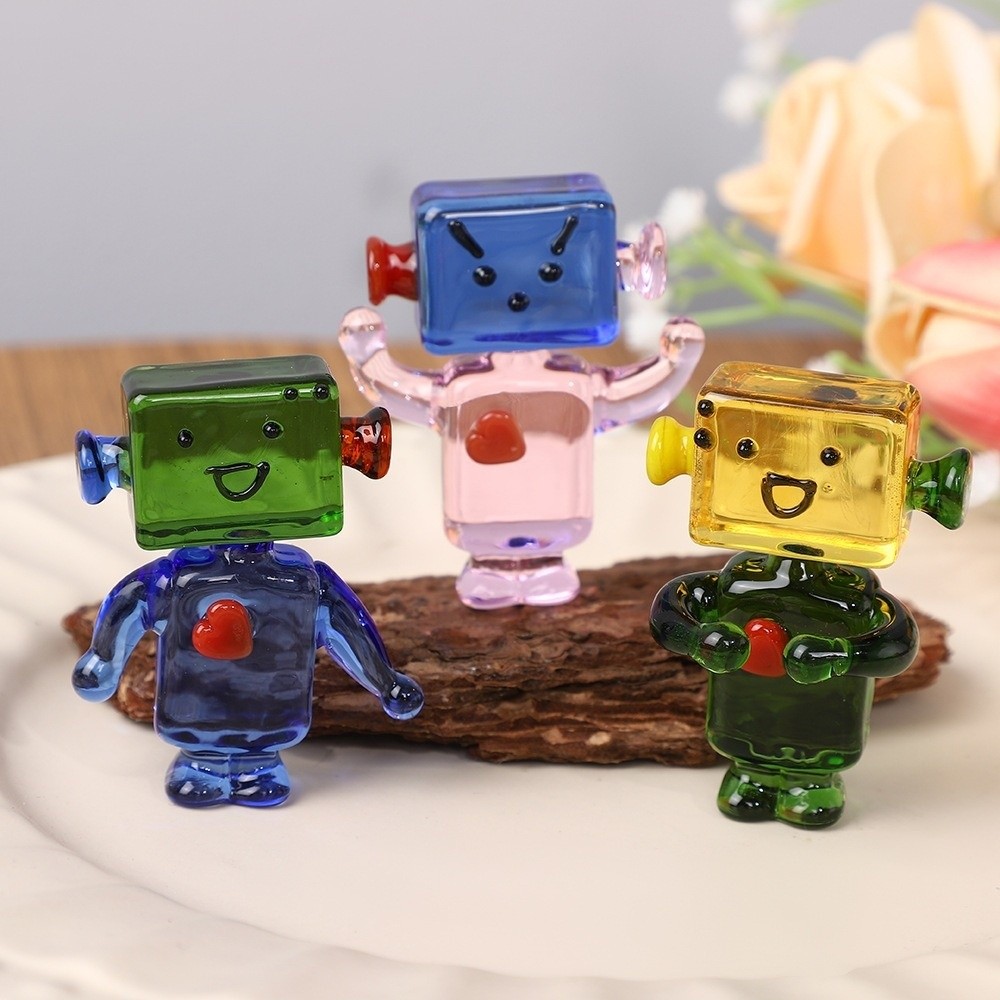 Mini Bonsai Decor Colorful Fac - Art Craft Robot recensie en prijs