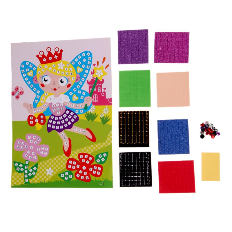 3D Foam Mosaics Sticky Crystal - Art Craft Game recensie en prijs
