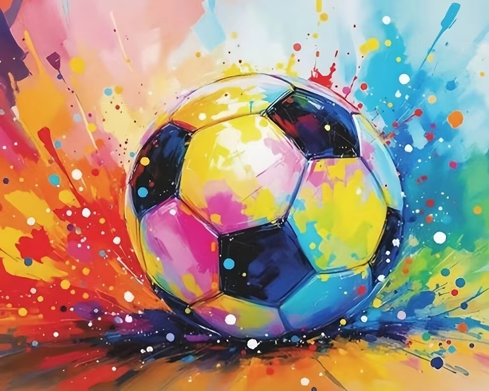 DIY Digital Oil Painting Socce - Art Craft Game recensie en prijs