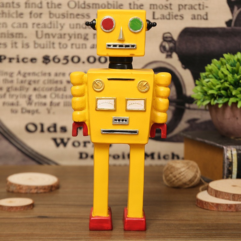 Cartoon Robot Statue Ornaments - Art Craft Robot recensie en prijs