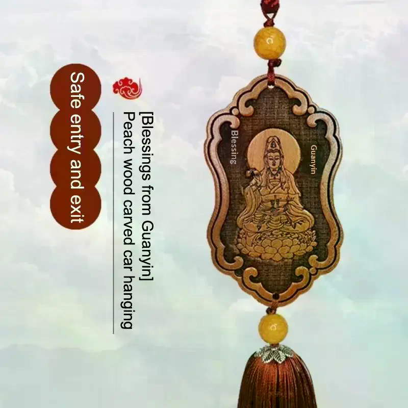 Wooden Carved Guanyin Ornament - Art Craft Mirror recensie en prijs