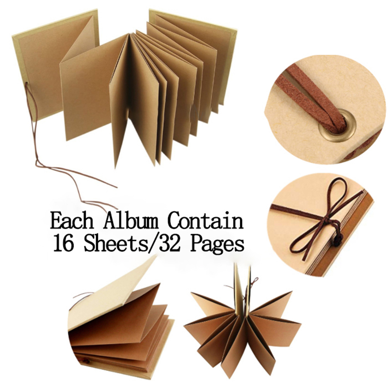 16 Sheets Folding DIY Photo Al - Art Craft Books recensie en prijs