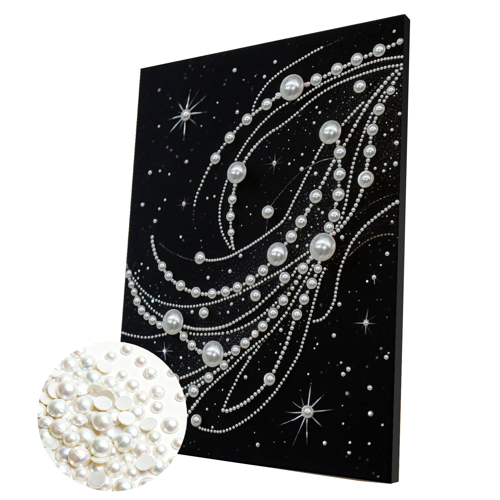 DIY Pearl Diamond Dots Paintin - Art Craft Idea recensie en prijs