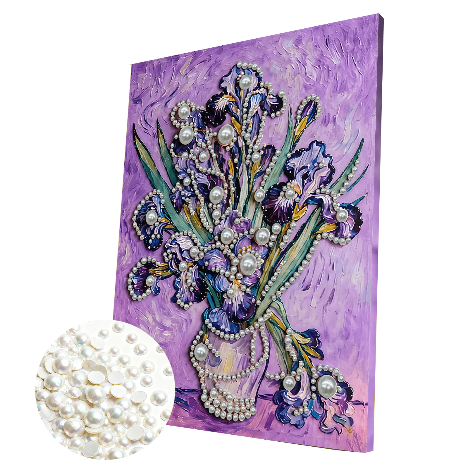 DIY Pearl Diamond Dots Paintin - Art Craft Idea recensie en prijs