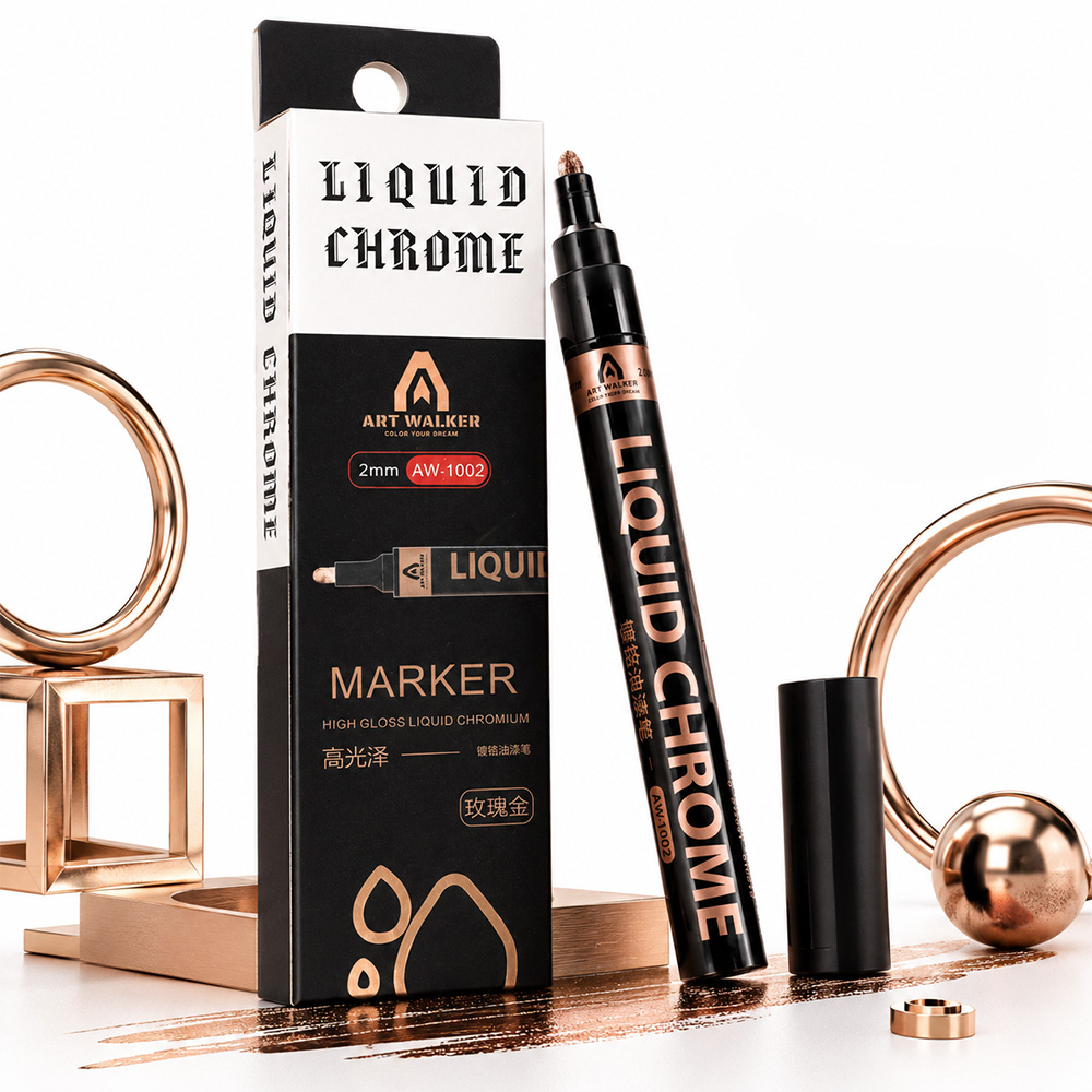 2mm Liquid Chrome Marker High  - Art Craft Mirror recensie en prijs