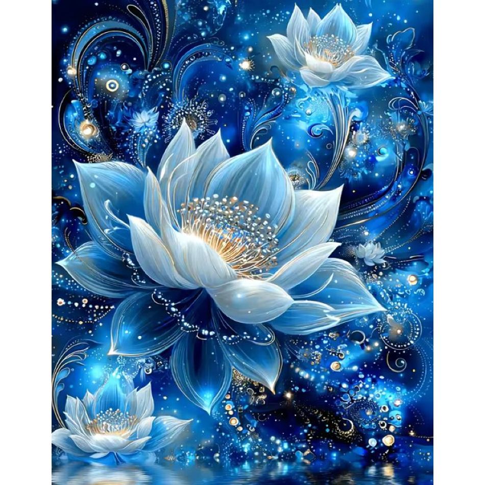 RUOPOTY Blue Lotus Diamond Pai - Art Craft Idea recensie en prijs