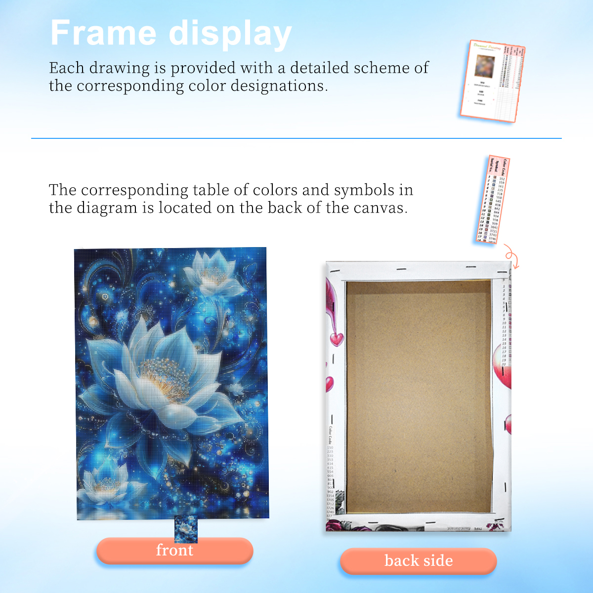 RUOPOTY Blue Lotus Diamond Pai - Art Craft Idea recensie en prijs