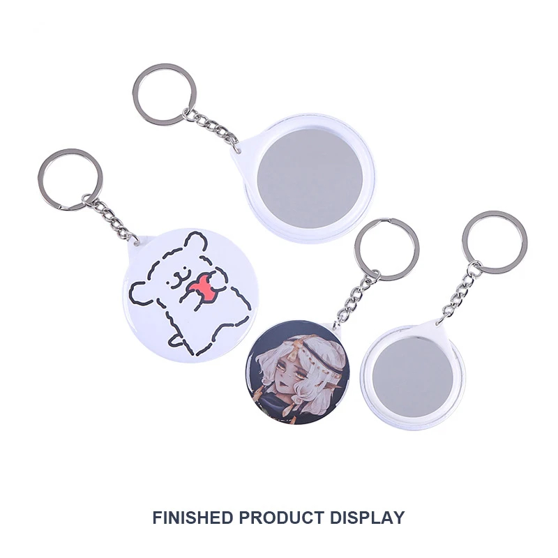 New 100PCS Key Ring Mirror Bla - Art Craft Mirror recensie en prijs