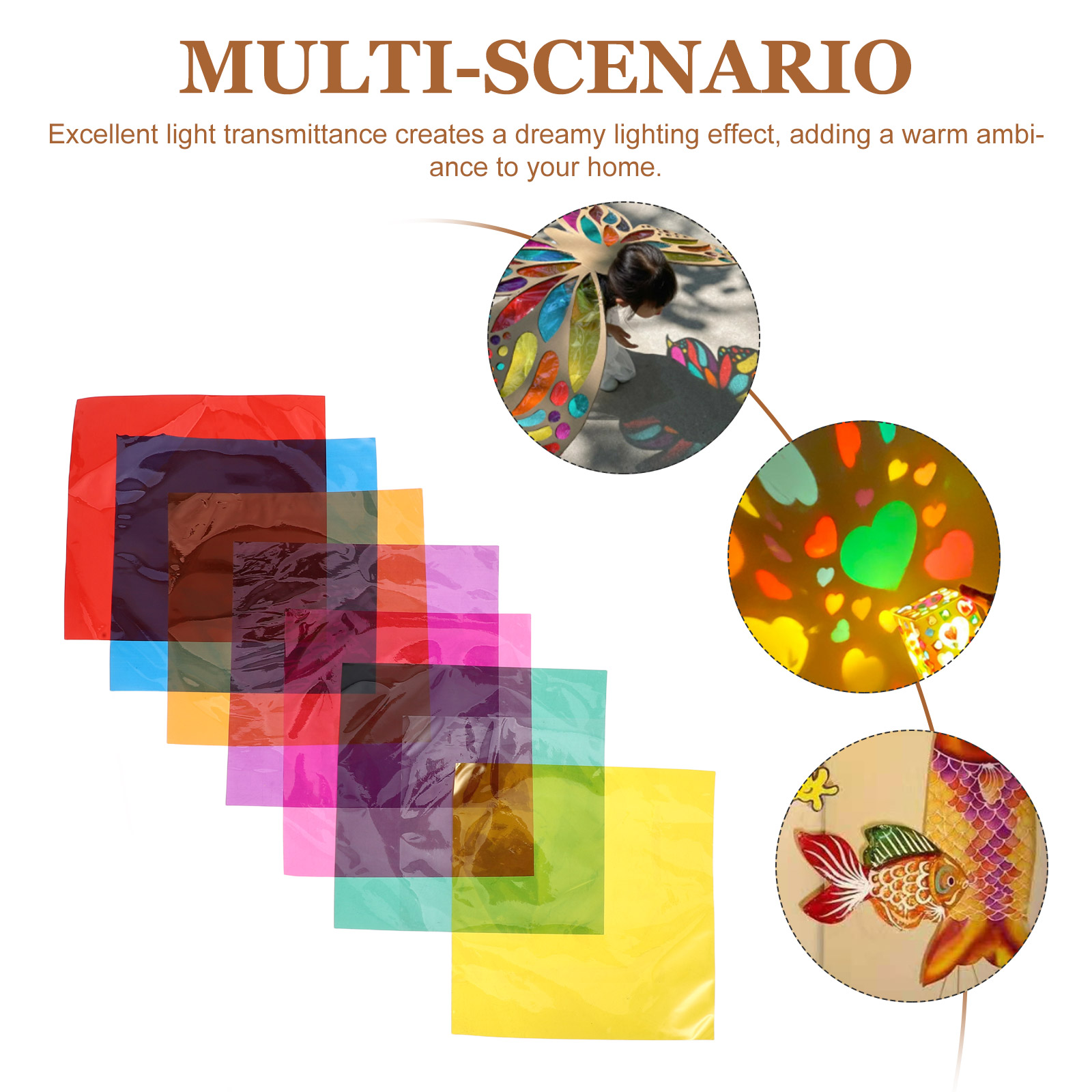 90Pcs Multi Colored Cellophane - Art Craft With Paper recensie en prijs