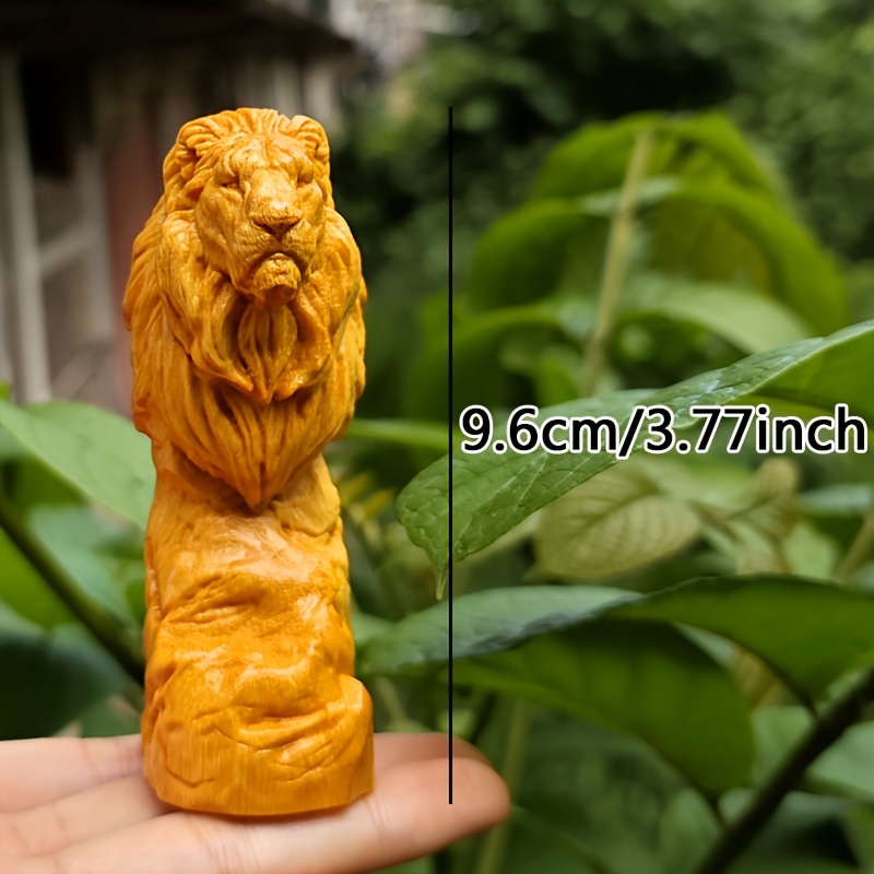 Forest-Style Wooden Lion Head  - Art Craft Lion recensie en prijs