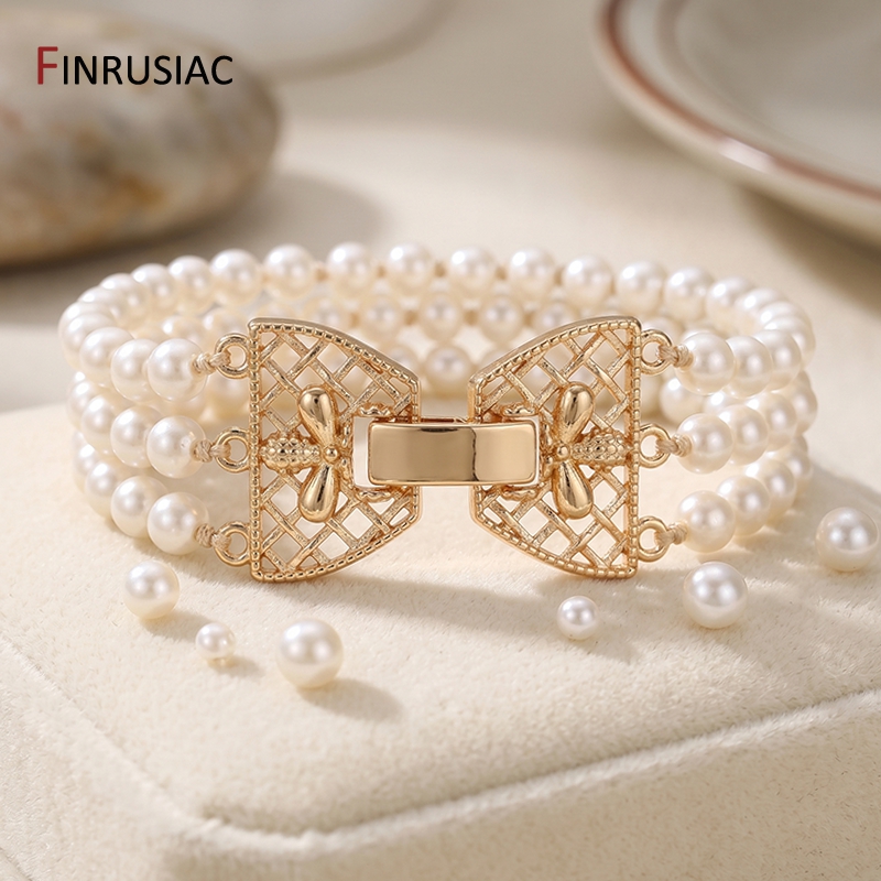 14K Gold Plated Brass 3-Row Pe - Art Craft Making recensie en prijs