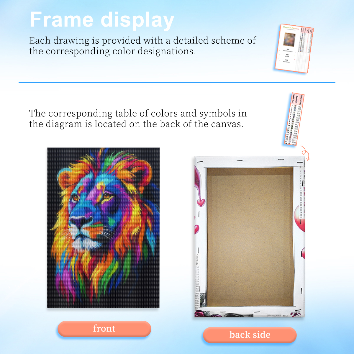 RUOPOTY Colorful Lion Diamond  - Art Craft Lion recensie en prijs