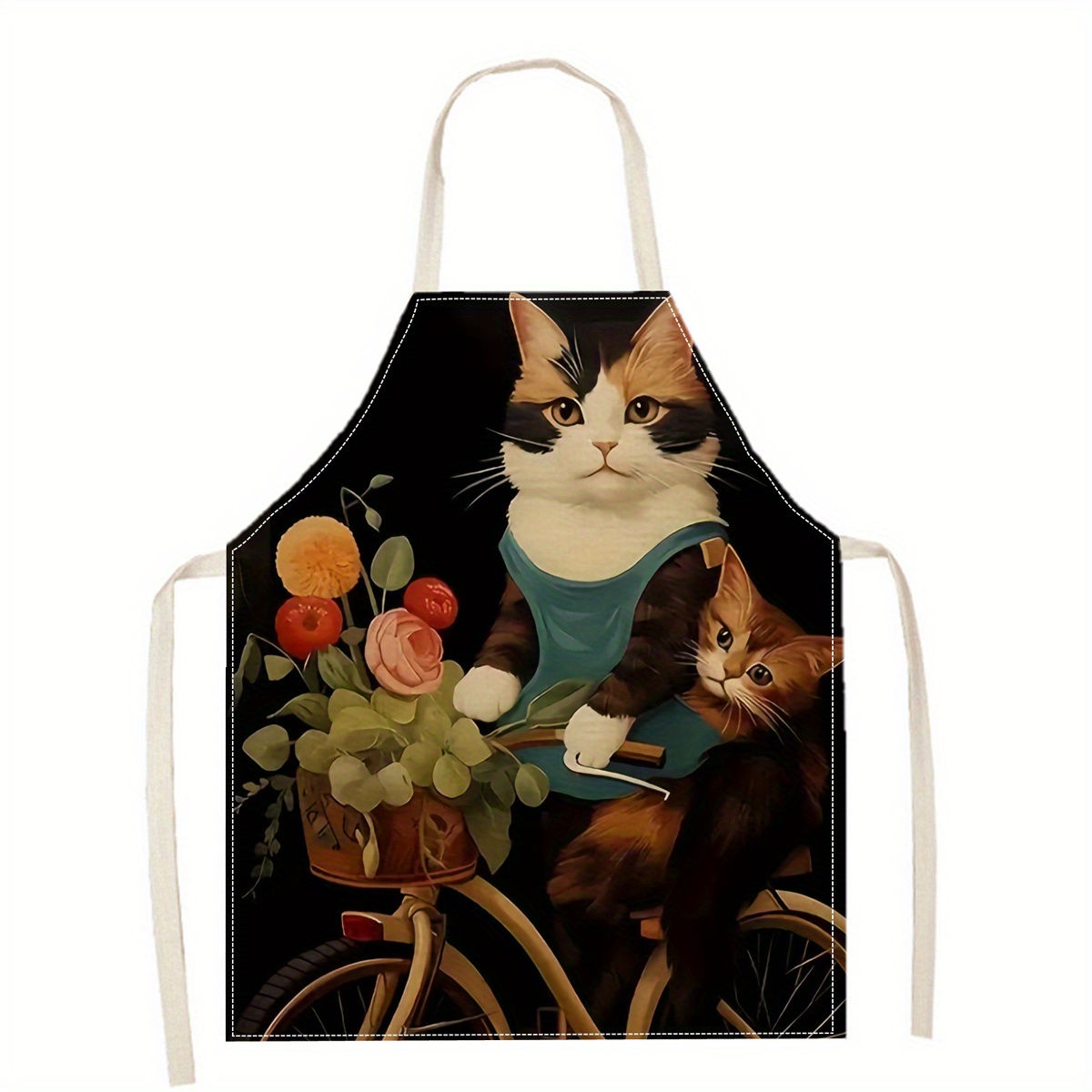 Linen Apron Funny Cat Sunglass - Art Craft Idea recensie en prijs
