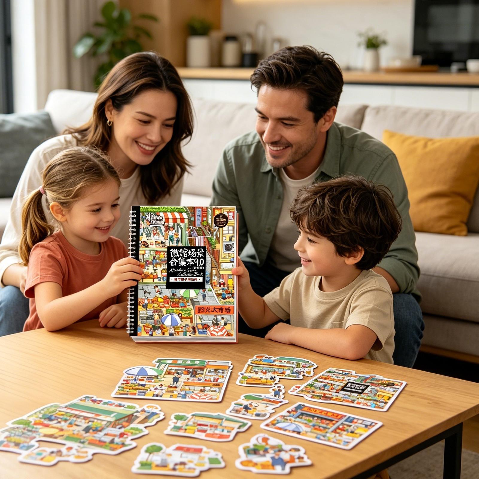 Scene Sticker Book 3D Visual E - Art Craft Restaurant recensie en prijs