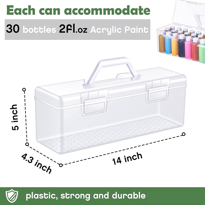 3 Pcs Paint Storage Box for 2  - Art And Craft With Paint recensie en prijs