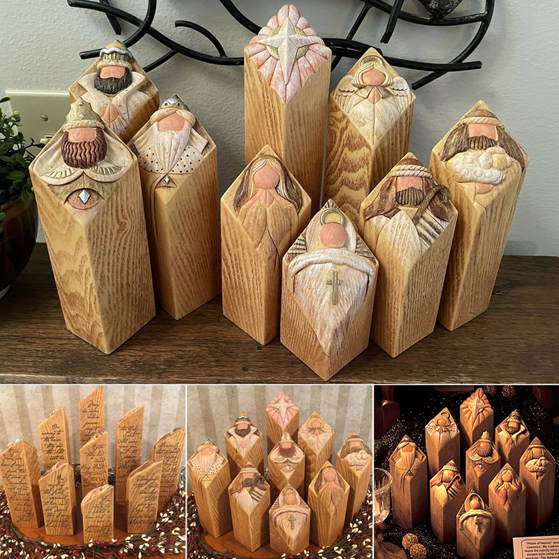 Heaven Nativity Tree Pillar St - Art Craft Restaurant recensie en prijs