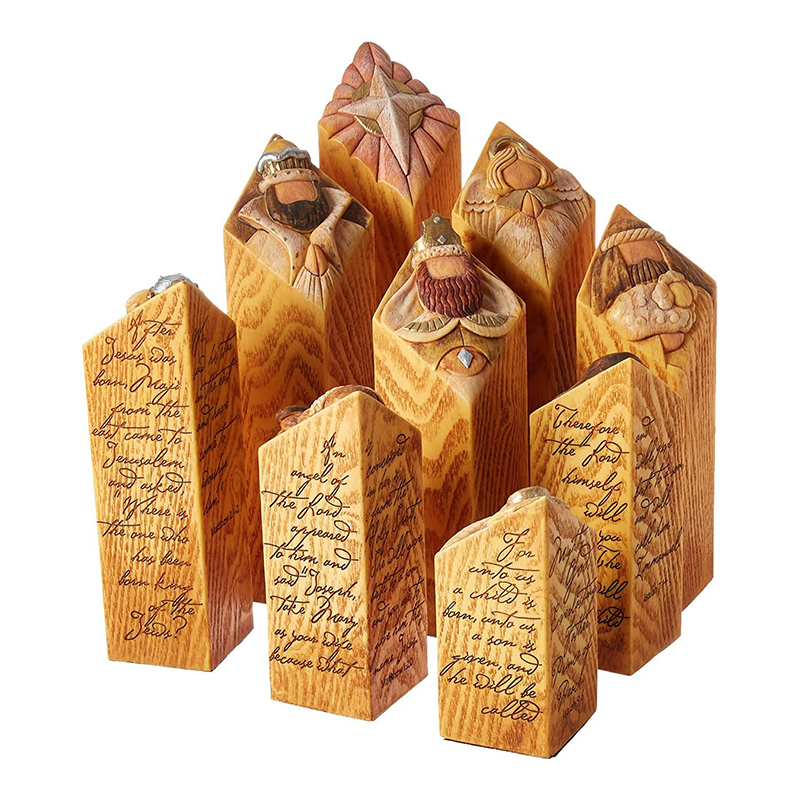 Heaven Nativity Tree Pillar St - Art Craft Restaurant recensie en prijs