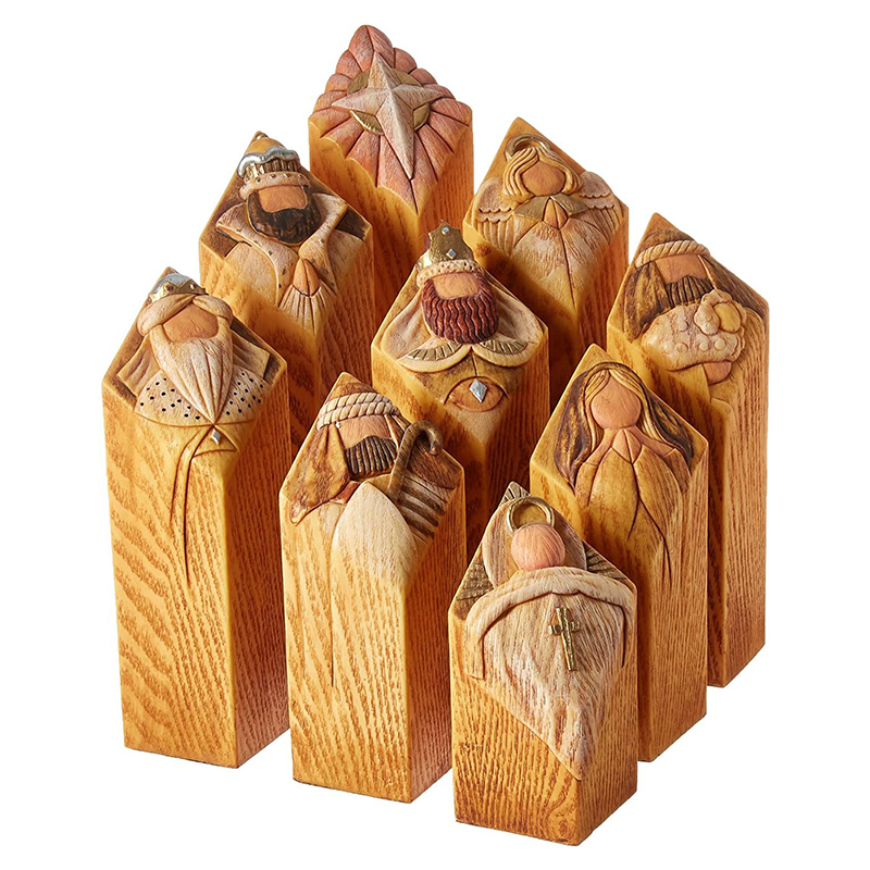 Heaven Nativity Tree Pillar St - Art Craft Restaurant recensie en prijs