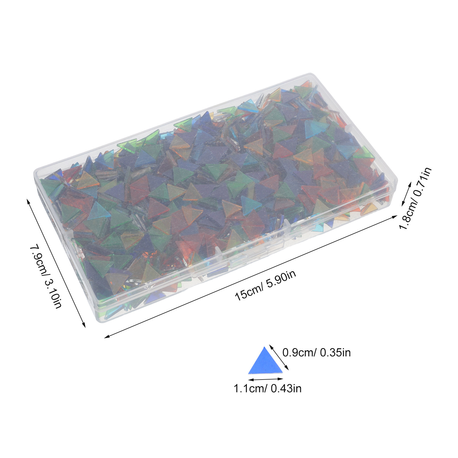 1273 Pcs Crafts Glass Mosaic T - Mosaic Tile Supply recensie en prijs